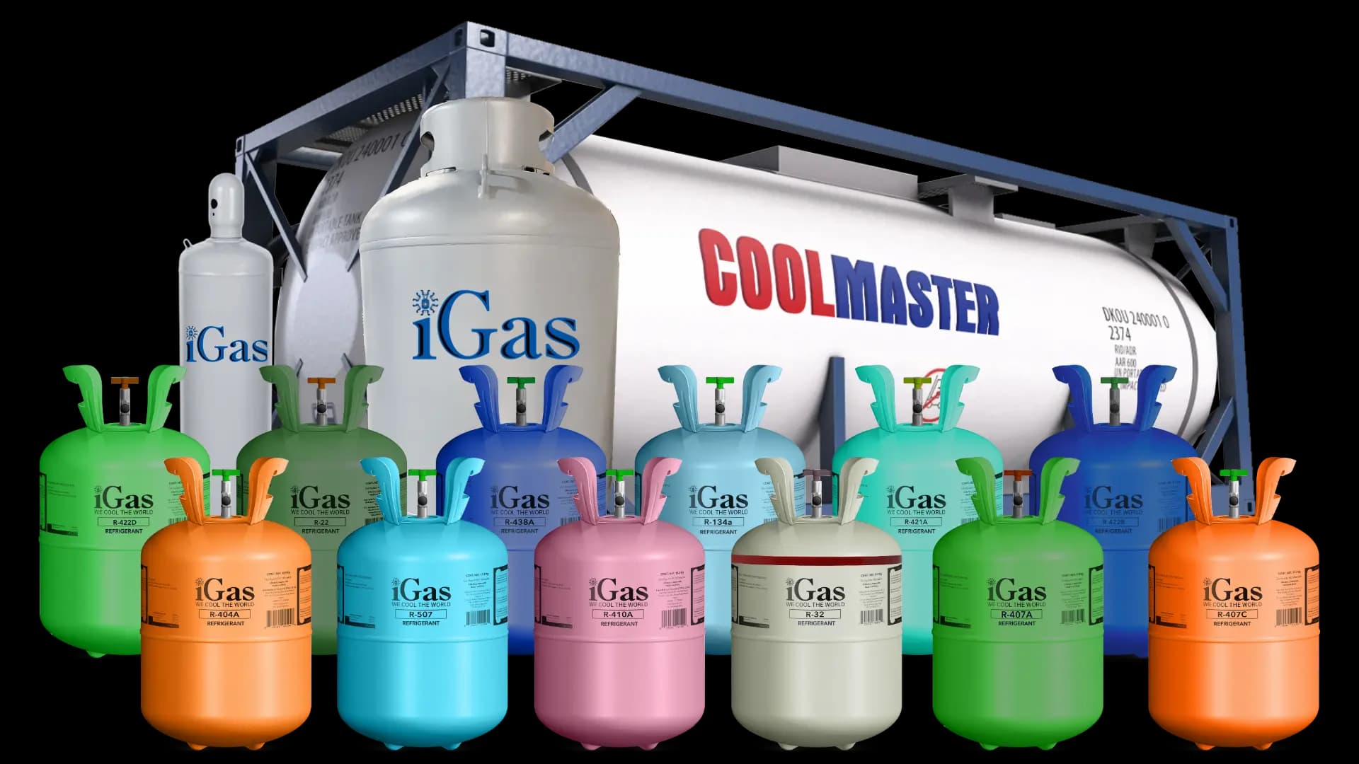 Refrigerant cylinders